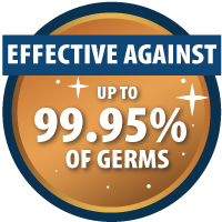 CopperTouch is effective against up to 99.95% of germs and viruses